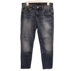 Judy Blue Women's Jeans Size 13/31 Stretch Denim Mid-Rise Slim Fit Blue